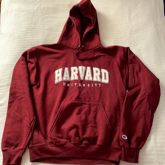 Champion Harvard University Hoodie Size M - Picture 1 of 3